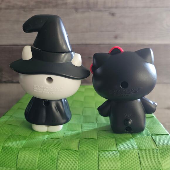 Lot of 5 Halloween 2019 Sanrio Hello Kitty McDonald's Toy Pumpkin Witch Skeleton - Picture 3 of 10